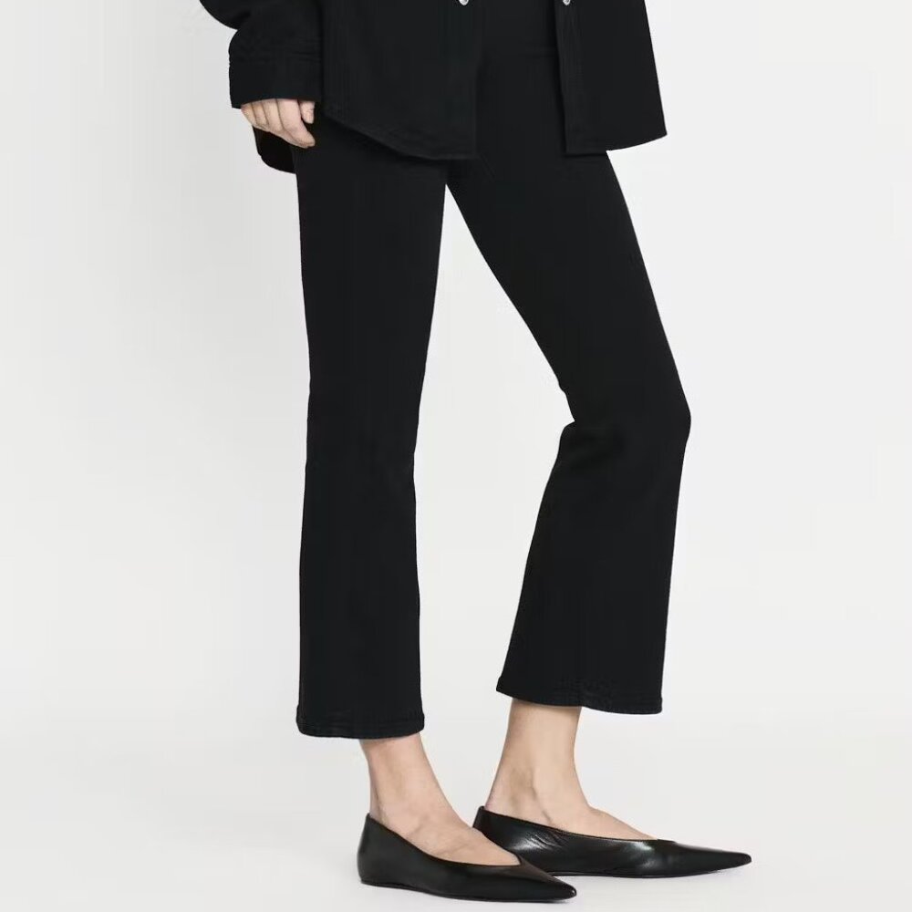 FRAME The Jetset Crop Mini Boot jeans